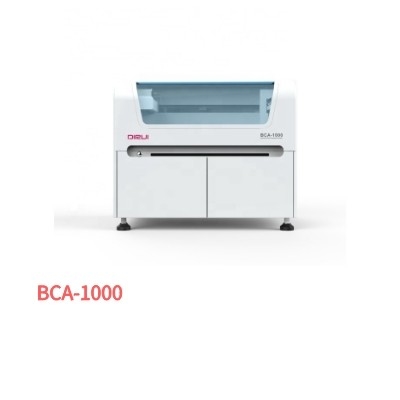 آلة تحليل التخثر الأوتوماتيكية BCA-1000 100T / H للعيادة