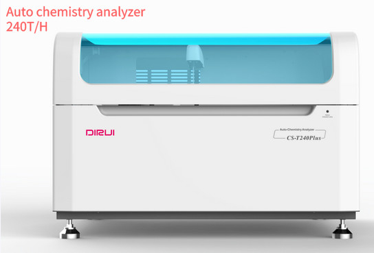 محلل الكيمياء السريرية الأوتوماتيكي CS-T240Plus حماية من الاصطدام 240T / H