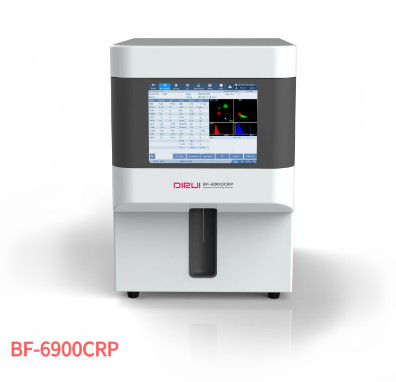 محلل أمراض الدم BF-6900CRP الأوتوماتيكي بالكامل من Dirui بوظيفة CRP