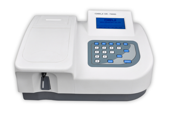 محلل كيمياء نصف أوتوماتيكي 60 هرتز DR-7000D معدات المختبرات الطبية