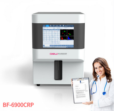 جهاز تحليل أمراض الدم الآلي Dirui 5 أجزاء BF-6900 CRP