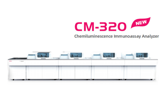 320T / H الإشعاع الكيميائي Clia محلل المقايسة المناعية ISO CM-320